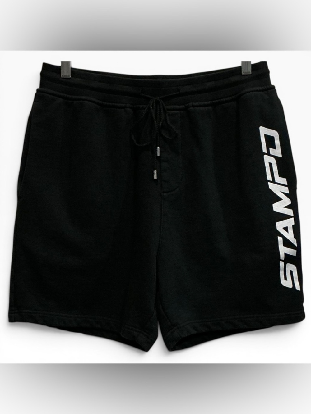 Stampd Essential Logo Black Athletic Short Sweatshorts SEBRING JOGGER SHORTS S